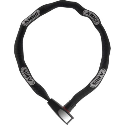 ABUS 8807K Steel-O-Chain 8807K/85 BK unisex, zwart, 85 cm Fietsslot met vierkante ketting 7 mm, automatische cilinder, gehard staal, textielmantel ABUS 8807K Steel-O-Chain 8807K/85 BK unisex, zwart, 85 cm Fietsslot met vierkante ketting 7 mm, automatische cilinder, gehard staal, textielmantel