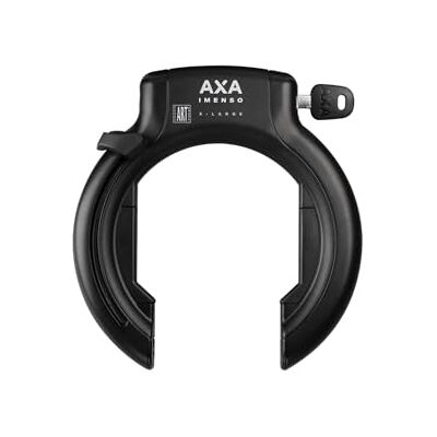 AXA Imenso L NAZ (werkplaats) frame hangslot, zwart, 75 mm AXA Imenso L NAZ (werkplaats) frame hangslot, zwart, 75 mm