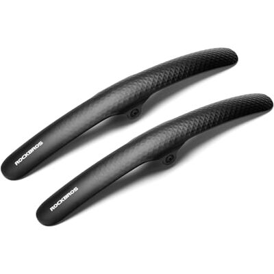 ROCKBROS Spatbord voor racefiets, spatbord met Quick Release, spatbord voor en achter, universeel, verstelbaar, voor racefiets, band 700C, zwart ROCKBROS Spatbord voor racefiets, spatbord met Quick Release, spatbord voor en achter, universeel, verstelbaar, voor racefiets, band 700C, zwart