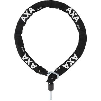 AXA Uniseks 2231022400 kettingslot voor volwassenen, zwart, één maat 5,5 mm schakels geschikt voor Solid Plus, Defender, Victory & Block XXL sloten, robuuste diefstalbeveiliging AXA Uniseks 2231022400 kettingslot voor volwassenen, zwart, één maat 5,5 mm schakels geschikt voor Solid Plus, Defender, Victory & Block XXL sloten, robuuste diefstalbeveiliging