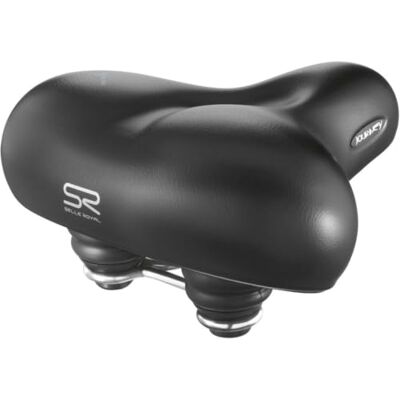 Selle Royal Uniseks stadsfietszadel voor volwassenen, zwart, eenheidsmaat Selle Royal Uniseks stadsfietszadel voor volwassenen, zwart, eenheidsmaat