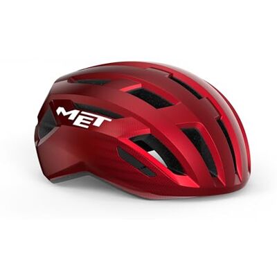 MET CASCO VINCI MIPS ROJO ALICO BRILL.T.S 52-56 MET CASCO VINCI MIPS ROJO ALICO BRILL.T.S 52-56