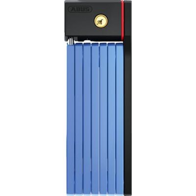 ABUS Unisex volwassenen 5700/100 BU SH vouwslot, blauw, 100 cm Fietsslot 5 mm, 2 sleutels incl., 830 g, compact formaat, eenvoudige montage met riem ABUS Unisex volwassenen 5700/100 BU SH vouwslot, blauw, 100 cm Fietsslot 5 mm, 2 sleutels incl., 830 g, compact formaat, eenvoudige montage met riem