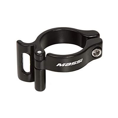 Massi 34,9 mm slangklem voor sport en vrije lucht, zwart, 34,9 mm Massi 34,9 mm slangklem voor sport en vrije lucht, zwart, 34,9 mm