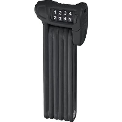 ABUS Vouwslot Bordo Combo Lite 6150/85 met tas extra licht cijferslot van speciaal staal veiligheidsniveau 6 85 cm zwart ABUS Vouwslot Bordo Combo Lite 6150/85 met tas extra licht cijferslot van speciaal staal veiligheidsniveau 6 85 cm zwart