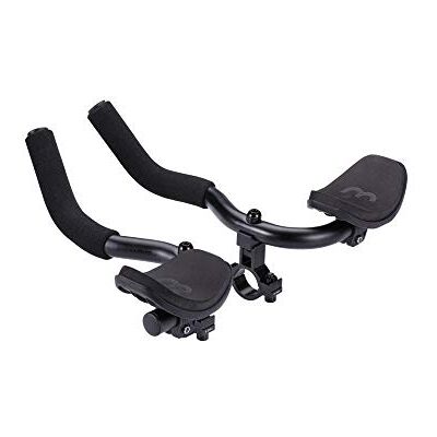 BBB Cycling AeroComfort Aerodynamisch fietsstuur 35 mm hoog aluminium fietsstuuruiteinde armleuning voor racefietsen, triatlon, antislip fietsgrepen BHB-59 BBB Cycling AeroComfort Aerodynamisch fietsstuur 35 mm hoog aluminium fietsstuuruiteinde armleuning voor racefietsen, triatlon, antislip fietsgrepen BHB-59