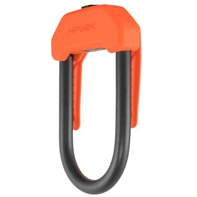 Hiplok HIPLOCK DX oranje rechte hangslot van gehard staal 14 mm uniseks volwassenen, sluitbereik: 15 cm x 8,5 cm Hiplok HIPLOCK DX oranje rechte hangslot van gehard staal 14 mm uniseks volwassenen, sluitbereik: 15 cm x 8,5 cm