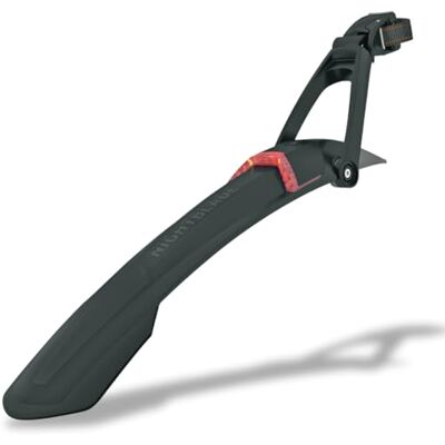 SKS GERMANY NIGHTBLADE Achterspatbord met geïntegreerd achterlicht, fietsaccessoires (snelle bevestiging, oplaadbare batterij via USB, achterlicht met StVZO-goedkeuring, zwart SKS GERMANY NIGHTBLADE Achterspatbord met geïntegreerd achterlicht, fietsaccessoires (snelle bevestiging, oplaadbare batterij via USB, achterlicht met StVZO-goedkeuring, zwart