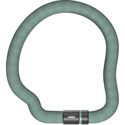 ABUS Goose Lock Kettingslot, flexibel fietsslot van gehard staal, 6 mm dik, 110 cm lang, met sleutel, veiligheidsniveau 7, lichtgroen ABUS Goose Lock Kettingslot, flexibel fietsslot van gehard staal, 6 mm dik, 110 cm lang, met sleutel, veiligheidsniveau 7, lichtgroen
