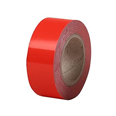 ZEFAL Tapestrips, waterdicht, voor montage van banden, tubeless ready, fiets, zelfklevend, fietsen, rood, 25 mm x 9 m ZEFAL Tapestrips, waterdicht, voor montage van banden, tubeless ready, fiets, zelfklevend, fietsen, rood, 25 mm x 9 m