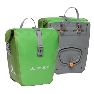 VAUDE Aqua Front Fietstas, 2 voorzakken (2 x 14 l), waterdicht, Made in Germany VAUDE Aqua Front Fietstas, 2 voorzakken (2 x 14 l), waterdicht, Made in Germany