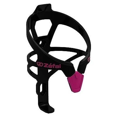 ZEFAL Pulse A2 Fietsflessenhouder, zeer licht, 26 g, uniseks, volwassenen, zwart/roze, eenheidsmaat ZEFAL Pulse A2 Fietsflessenhouder, zeer licht, 26 g, uniseks, volwassenen, zwart/roze, eenheidsmaat