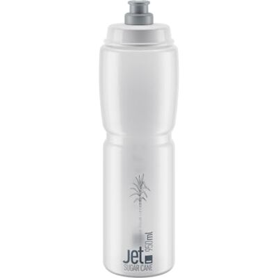 ELITE S.R.L. Jet Uniseks drinkfles voor volwassenen, 950 ml, transparant/grijs ELITE S.R.L. Jet Uniseks drinkfles voor volwassenen, 950 ml, transparant/grijs