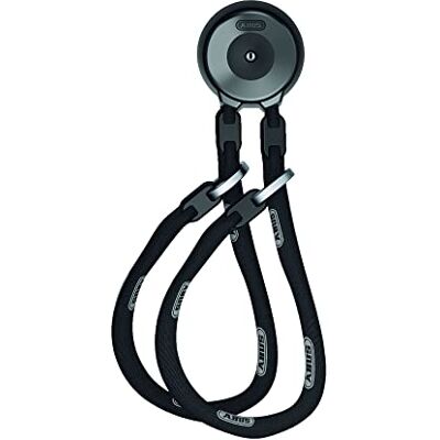 ABUS WCH wandanker + 2 ACH 9KS kettingen voor fiets- en motorslot in garages, kelders of voor het huis veiligheidskettingen van 13 tot 110 cm lang ABUS WCH wandanker + 2 ACH 9KS kettingen voor fiets- en motorslot in garages, kelders of voor het huis veiligheidskettingen van 13 tot 110 cm lang