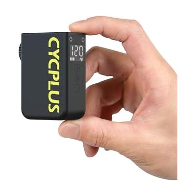 CYCPLUS AS2Ultra Mini-pomp voor elektrische fiets, magnesiumschaal, 90 g Ultra-mini, 120 PSI max, Gonflage rapide, Arrêt automatique, Manomètre, Valve Presta/Schrader, vélo route, VTT, E-bike CYCPLUS AS2Ultra Mini-pomp voor elektrische fiets, magnesiumschaal, 90 g Ultra-mini, 120 PSI max, Gonflage rapide, Arrêt automatique, Manomètre, Valve Presta/Schrader, vélo route, VTT, E-bike