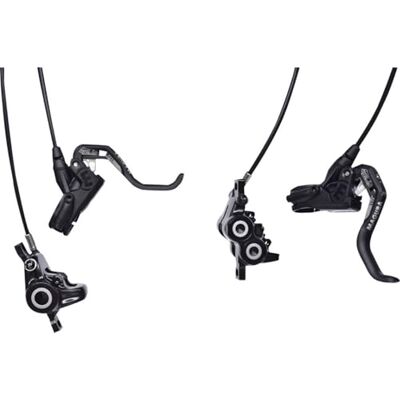 Magura MT Trail Sport fietsrem HC-1 vinger hendel voor voorwiel 4 en achter 2 zuigers zwart één maat 2701389 Magura MT Trail Sport fietsrem HC-1 vinger hendel voor voorwiel 4 en achter 2 zuigers zwart één maat 2701389