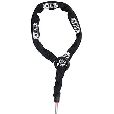 ABUS Inbouwketting voor frameslot Adaptor Chain 2.0 6KS ketting voor secundaire beveiliging van de fiets 6 dik 110 cm lang zwart met gat 5951 ABUS Inbouwketting voor frameslot Adaptor Chain 2.0 6KS ketting voor secundaire beveiliging van de fiets 6 dik 110 cm lang zwart met gat 5951