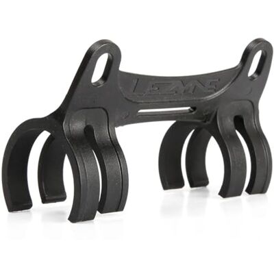 LEZYNE Reservehouder voor HP of HV-pomp (klem 26/22 mm) zwart LEZYNE Reservehouder voor HP of HV-pomp (klem 26/22 mm) zwart
