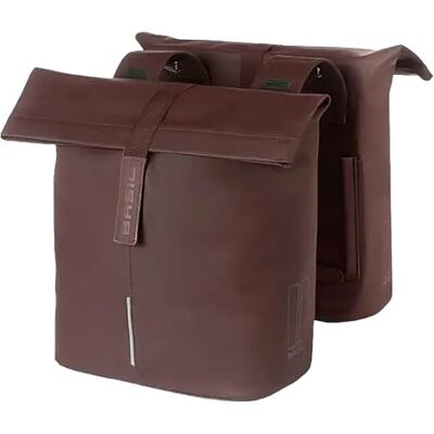Basil Dubbele tas voor stadsfiets, 28-32 liter Basil Dubbele tas voor stadsfiets, 28-32 liter