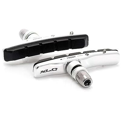 XLC Cartridge V-Brake BS-V02 remblokken voor volwassenen, 4 stuks, 72 mm, zilver/zwart XLC Cartridge V-Brake BS-V02 remblokken voor volwassenen, 4 stuks, 72 mm, zilver/zwart