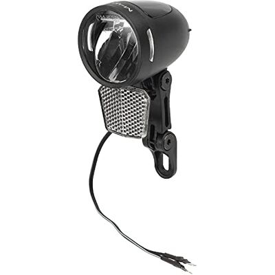 M-Wave Apollon E 80 elektrische fiets koplamp, uniseks, zwart, één maat M-Wave Apollon E 80 elektrische fiets koplamp, uniseks, zwart, één maat