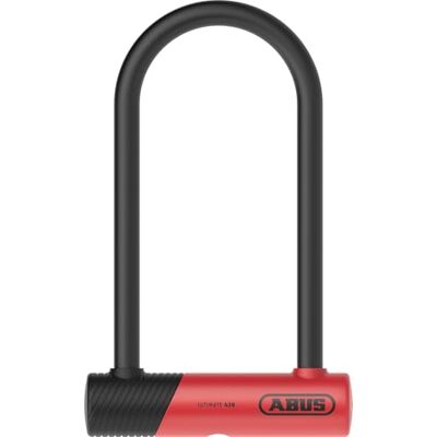 ABUS Ultimate 420K U-slot met USH slothouder, robuust fietsslot met praktische houder voor transport, fietsaccessoires, variant 150HB140 + Cobra 10/120 stalen kabel ABUS Ultimate 420K U-slot met USH slothouder, robuust fietsslot met praktische houder voor transport, fietsaccessoires, variant 150HB140 + Cobra 10/120 stalen kabel