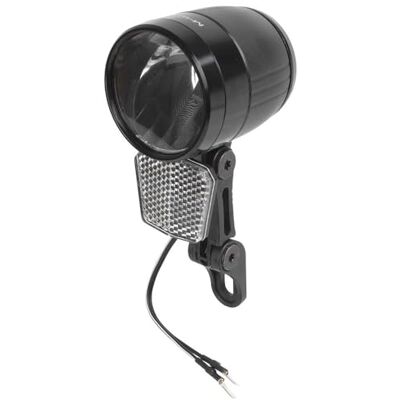 M-Wave Apollon E100 Koplamp voor elektrische fiets, uniseks, zwart, één maat M-Wave Apollon E100 Koplamp voor elektrische fiets, uniseks, zwart, één maat