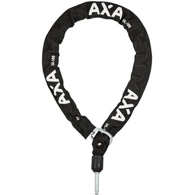 AXA ULC 100 insteekketting voor frameslot lengte 100 cm 5,5 mm gehard stalen kettingschakels zwart AXA ULC 100 insteekketting voor frameslot lengte 100 cm 5,5 mm gehard stalen kettingschakels zwart