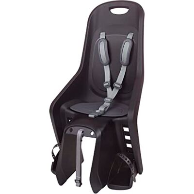 Polisport 8406300001 Bubbly Maxi Plus MIK HD achterbank voor fietsen met wielen van 26 tot 29 inch, geschikt voor kinderen met een gewicht van 9 tot 22 kg, met anker bagagedrager MIK HD in zwart/donkergrijs Polisport 8406300001 Bubbly Maxi Plus MIK HD achterbank voor fietsen met wielen van 26 tot 29 inch, geschikt voor kinderen met een gewicht van 9 tot 22 kg, met anker bagagedrager MIK HD in zwart/donkergrijs