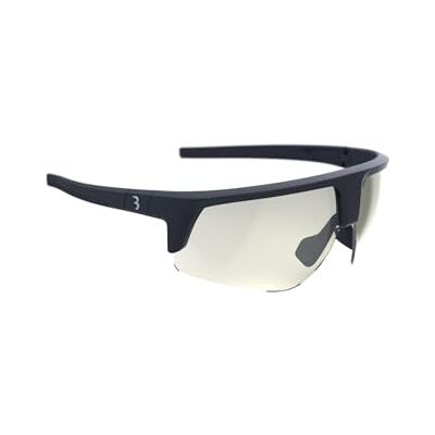 BBB Cycling BSG-75PH Fotochromische zonnebril voor dames en heren, 100% uv-bescherming, gravelbike racen en mountainbike, Comet PH, matzwart BBB Cycling BSG-75PH Fotochromische zonnebril voor dames en heren, 100% uv-bescherming, gravelbike racen en mountainbike, Comet PH, matzwart