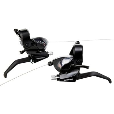 Shimano Versnellingshendels Ef41 V-Brake 6x3V Zwart 2016 Shimano Versnellingshendels Ef41 V-Brake 6x3V Zwart 2016