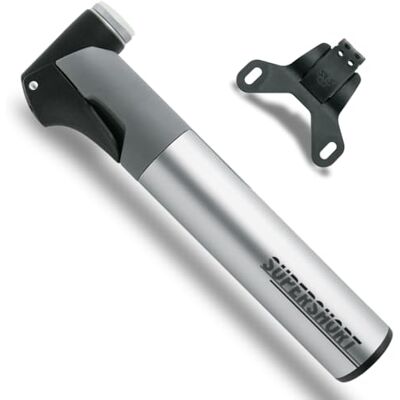 SKS GERMANY Minipomp Supershort Materiaal Velo Unisex, zilver, 164 mm SKS GERMANY Minipomp Supershort Materiaal Velo Unisex, zilver, 164 mm