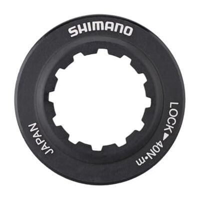 Shimano 4524667956259 Center Lock Ferrule voor interne sluiting op SM-RT81 uniseks volwassenen, zwart, M Shimano 4524667956259 Center Lock Ferrule voor interne sluiting op SM-RT81 uniseks volwassenen, zwart, M