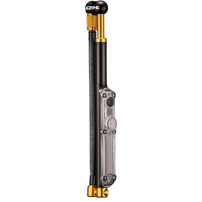 LEZYNE Digital Shock Drive Demperpomp, 220 mm, zwart/goud LEZYNE Digital Shock Drive Demperpomp, 220 mm, zwart/goud