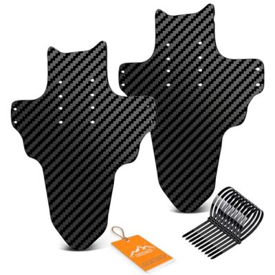NICEDACK Mudguard Fit 2 stuks spatborden voor mountainbike 20-29 inch spatbescherming voor fiets NICEDACK Mudguard Fit 2 stuks spatborden voor mountainbike 20-29 inch spatbescherming voor fiets