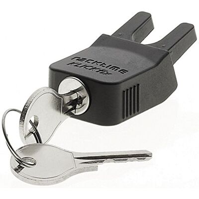 KlickFix 0209RS Racktime unisex volwassen slot accessoires zwart één maat KlickFix 0209RS Racktime unisex volwassen slot accessoires zwart één maat