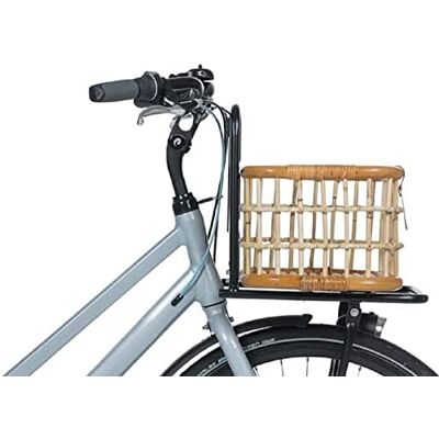 Basil B.V. fietsmand groen leven rotan M natuur bruin 39 x 29 x 22 cm Basil B.V. fietsmand groen leven rotan M natuur bruin 39 x 29 x 22 cm