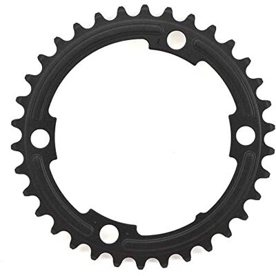 Shimano 36 FC-R8100 Road ULTEGRA 2 x 12S Chainring Teeth Black, uniseks, volwassenen, meerkleurig Shimano 36 FC-R8100 Road ULTEGRA 2 x 12S Chainring Teeth Black, uniseks, volwassenen, meerkleurig