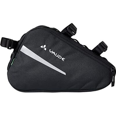 VAUDE Driehoekige tas voor het frame, voor het opbergen van gereedschap, uniseks, volwassenen, zwart, FR: één maat (fabrieksmaat: één maat) VAUDE Driehoekige tas voor het frame, voor het opbergen van gereedschap, uniseks, volwassenen, zwart, FR: één maat (fabrieksmaat: één maat)