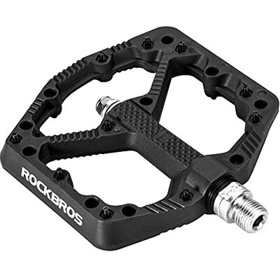 ROCKBROS MTB pedalen nylon antislip pedalen 9/16 inch voor racefiets racefiets racefiets elektrische fiets zwart wit groen rood oranje ROCKBROS MTB pedalen nylon antislip pedalen 9/16 inch voor racefiets racefiets racefiets elektrische fiets zwart wit groen rood oranje