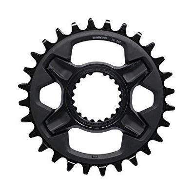 Shimano FC-M8100 Deore XT MTB-plaat, 1 x 12 V, tanden, zwart, uniseks, volwassenen, zwart, 28 tanden Shimano FC-M8100 Deore XT MTB-plaat, 1 x 12 V, tanden, zwart, uniseks, volwassenen, zwart, 28 tanden