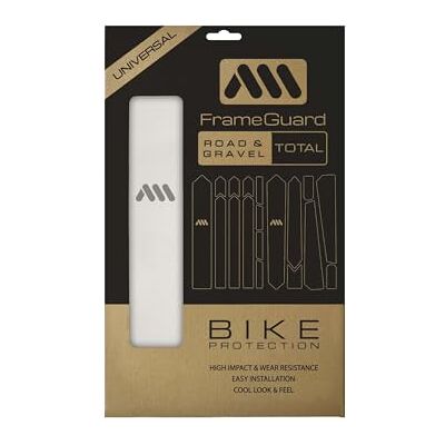 All Mountain Style AMS framebescherming met hoge impact voor grind/straat – beschermt je fiets tegen krassen en stoten, volledig transparant All Mountain Style AMS framebescherming met hoge impact voor grind/straat – beschermt je fiets tegen krassen en stoten, volledig transparant