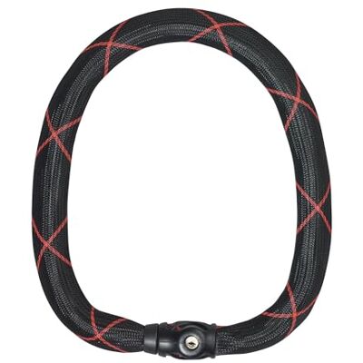 ABUS 9210 Ivy Steel-O-Chain 9210/110 unisex, zwart, 110 cm ABUS 9210 Ivy Steel-O-Chain 9210/110 unisex, zwart, 110 cm