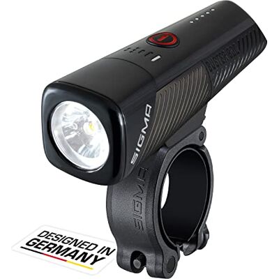 Sigma Buster 800 Oplaadbare fietslamp 800 lumen oplaadbaar en waterdicht, 5 verlichtingsmodi met batterijniveau-indicator, bereik 170 m Sigma Buster 800 Oplaadbare fietslamp 800 lumen oplaadbaar en waterdicht, 5 verlichtingsmodi met batterijniveau-indicator, bereik 170 m