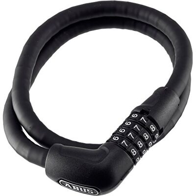 ABUS Tresorflex 6615C Steel-O-Flex pantserkabel, cijferslot van staal met stalen tank, veiligheidsniveau 5-85 cm, zwart ABUS Tresorflex 6615C Steel-O-Flex pantserkabel, cijferslot van staal met stalen tank, veiligheidsniveau 5-85 cm, zwart