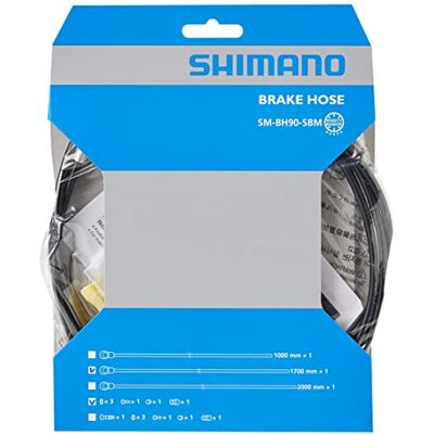Shimano Schijfremmen BH90SBM BanjCnct RR BK, zwart Shimano Schijfremmen BH90SBM BanjCnct RR BK, zwart