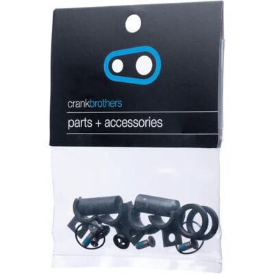CRANKBROTHERS Uniseks pedaal Stamp 7 & 11 koelset, zwart, VK CRANKBROTHERS Uniseks pedaal Stamp 7 & 11 koelset, zwart, VK