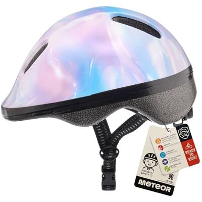 meteor Kinderfietshelm Helmet Rolschaatsen Skateboard BMX Kinderhelm Fietshelm Meisjes en Jongens Verstelbare Fietshelm meteor Kinderfietshelm Helmet Rolschaatsen Skateboard BMX Kinderhelm Fietshelm Meisjes en Jongens Verstelbare Fietshelm