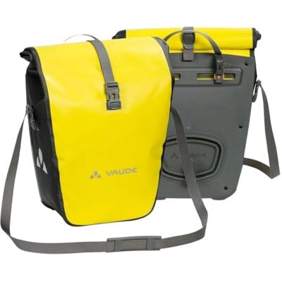 VAUDE Aqua Back Fietstas voor achterwiel, 1 paar, volume 48 liter, PVC-vrij dekzeil, Canari VAUDE Aqua Back Fietstas voor achterwiel, 1 paar, volume 48 liter, PVC-vrij dekzeil, Canari