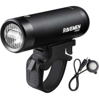 RAVEMEN Luce CR 450 fietsaccessoires, sport, zwart, Eén maat RAVEMEN Luce CR 450 fietsaccessoires, sport, zwart, Eén maat
